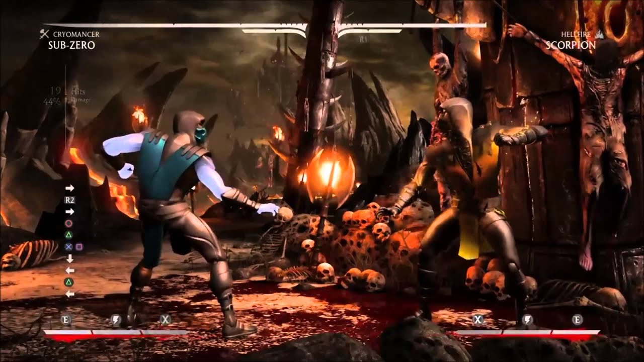 MKX Sub Zero (Cryomancer) (33%-53%) New Combos Last Patch