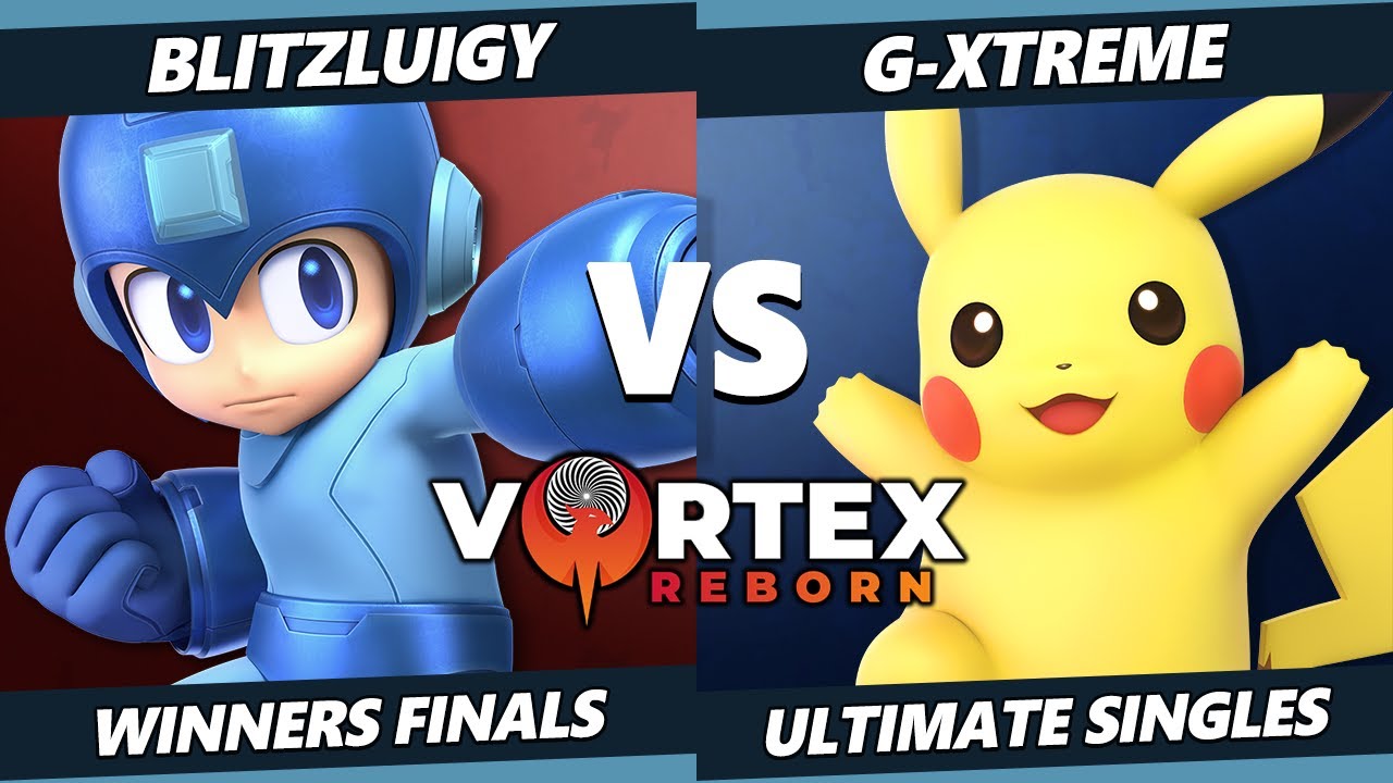 Vortex Legends 5 Winners Finals - BlitzLuigy (Mega Man) Vs. G-XTREME (Pikachu) SSBU Ultimate