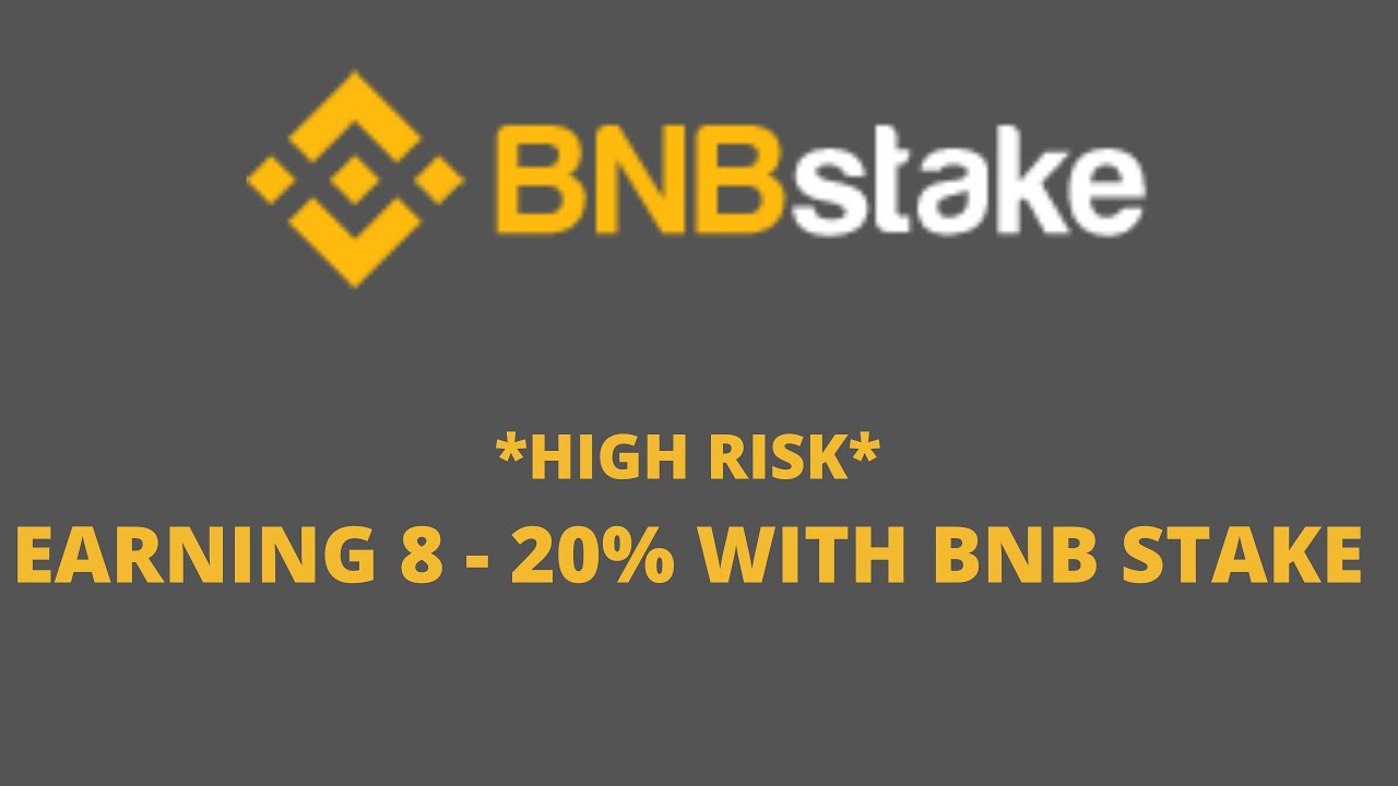 *HIGH RISK*   BNB Staking l Daily profits