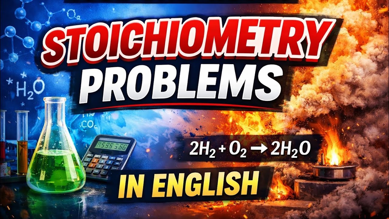 #ICSE CHEMISTRY #2026 # Icse class 10 Chemistry Stoichiometry #problems in English 