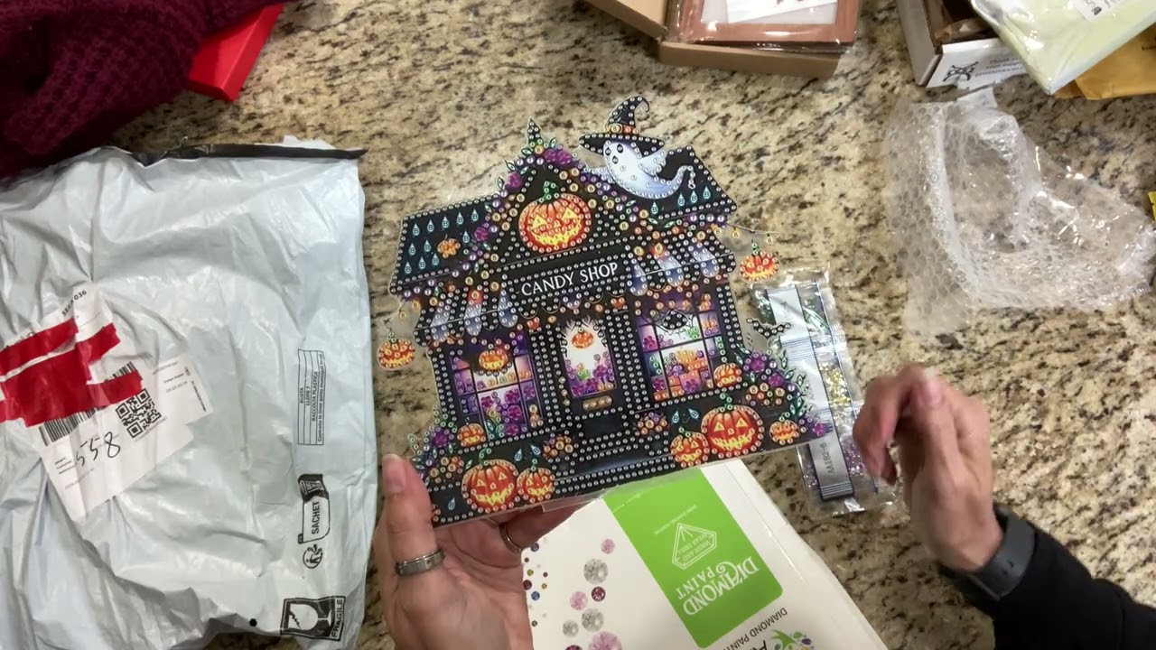 Temu/small shop haul - diamond painting