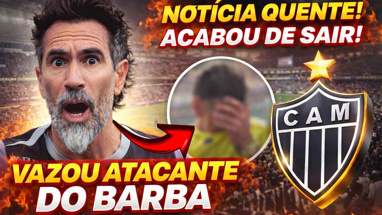 😱😱 ACABOU DE VAZAR NOME DE ATACANTE PEDIDO DO BARBA DOMINGUES