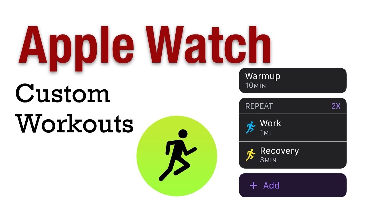 Как настроить индивидуальные тренировки по бегу 10 и 1 на Apple Watch iOS 16 и watchOS 9