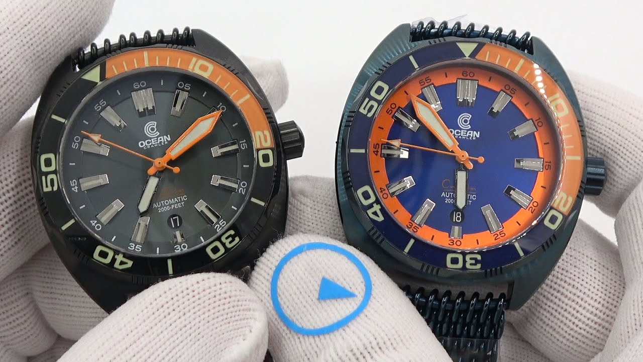 2000 Ft Deepwater Diver - The Ocean Crawler Core Diver Watch