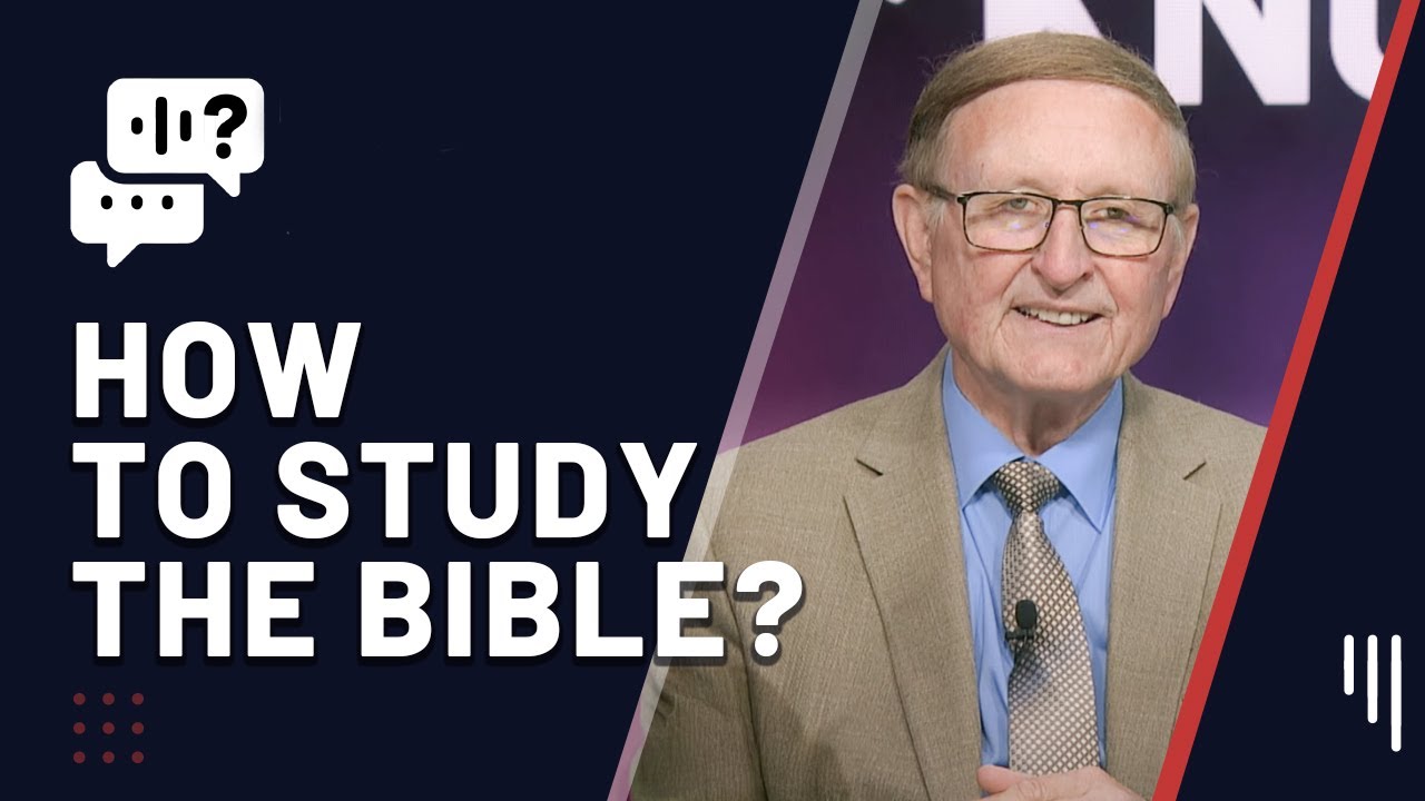 How to Study the Bible? | I'd Like to Know with Pr Stephen Bohr