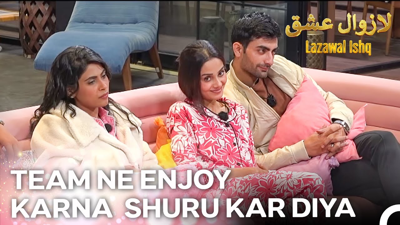 Living Room Mein Whisper Challenge Kheli - Episode 17 | Lazawal Ishq - لازوال عشق