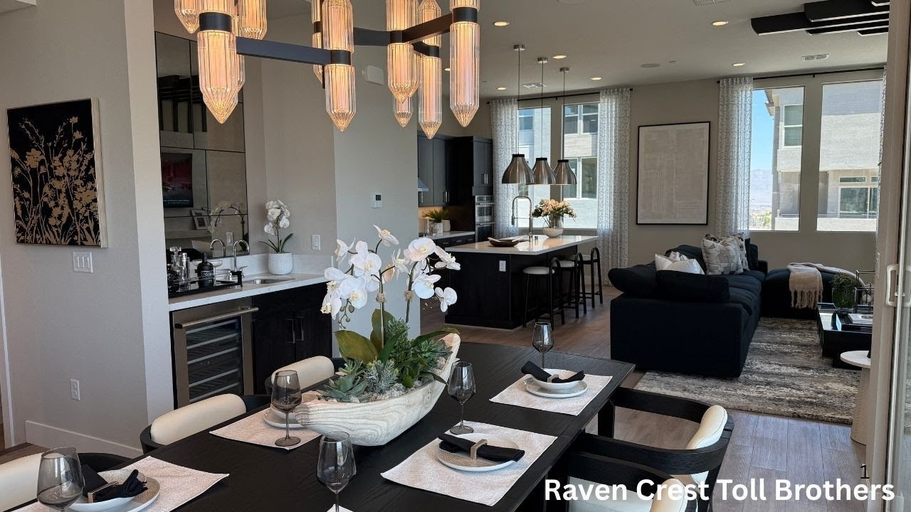 New Luxury Homes For Sale Summerlin Las Vegas | Raven Crest Toll Brothers | Red Cliff Terrace $731k+