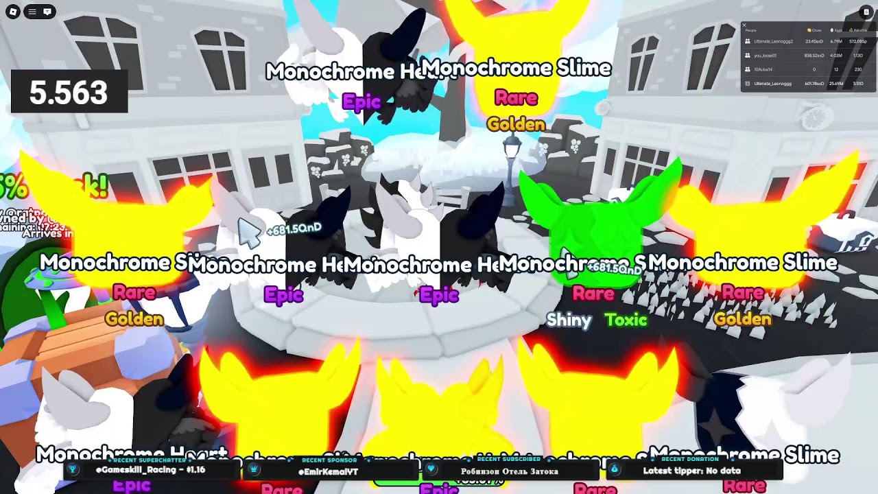 🔴Live🔴NEW Update! Rebirth Champion Ultimate + Admin Abuse (6K Subs = 1000 Robux Giveaway!🎁)