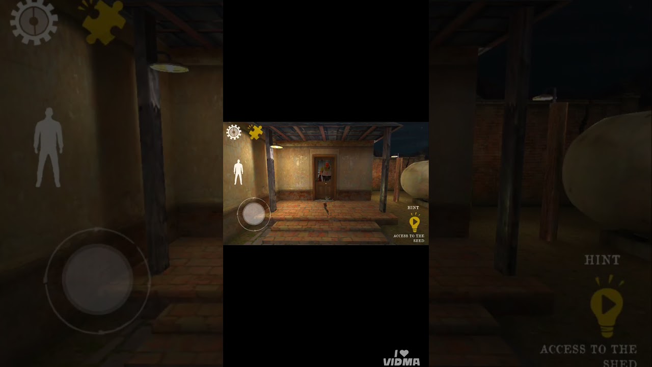 Mr Meat horror game scary moment 😱