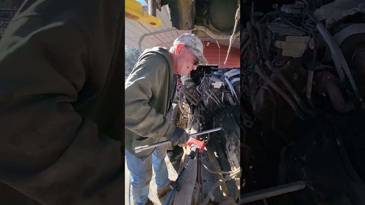 F350 SUPER DUTY motor mounts extraction!