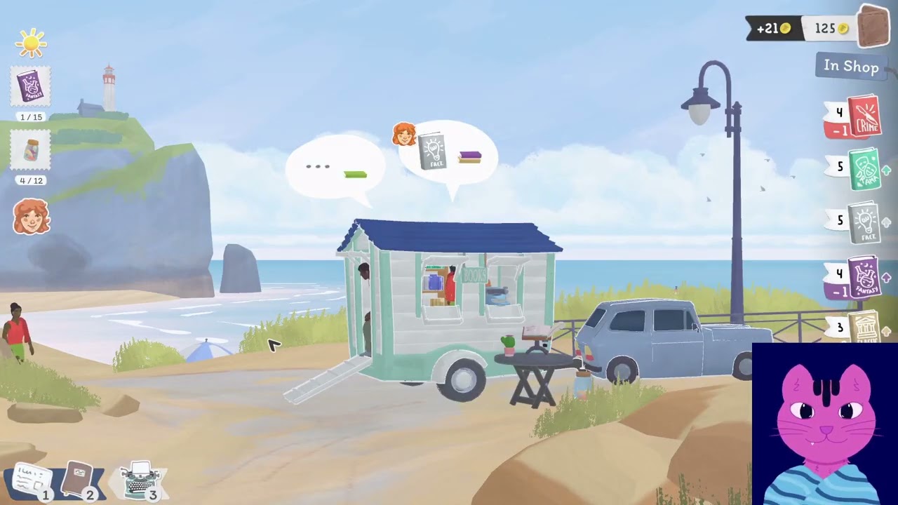 Collecting Shells and Selling Books | Tiny Bookshop prt5