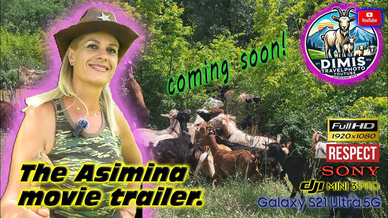 The Asimina movie trailer!!!  COMING SOON.