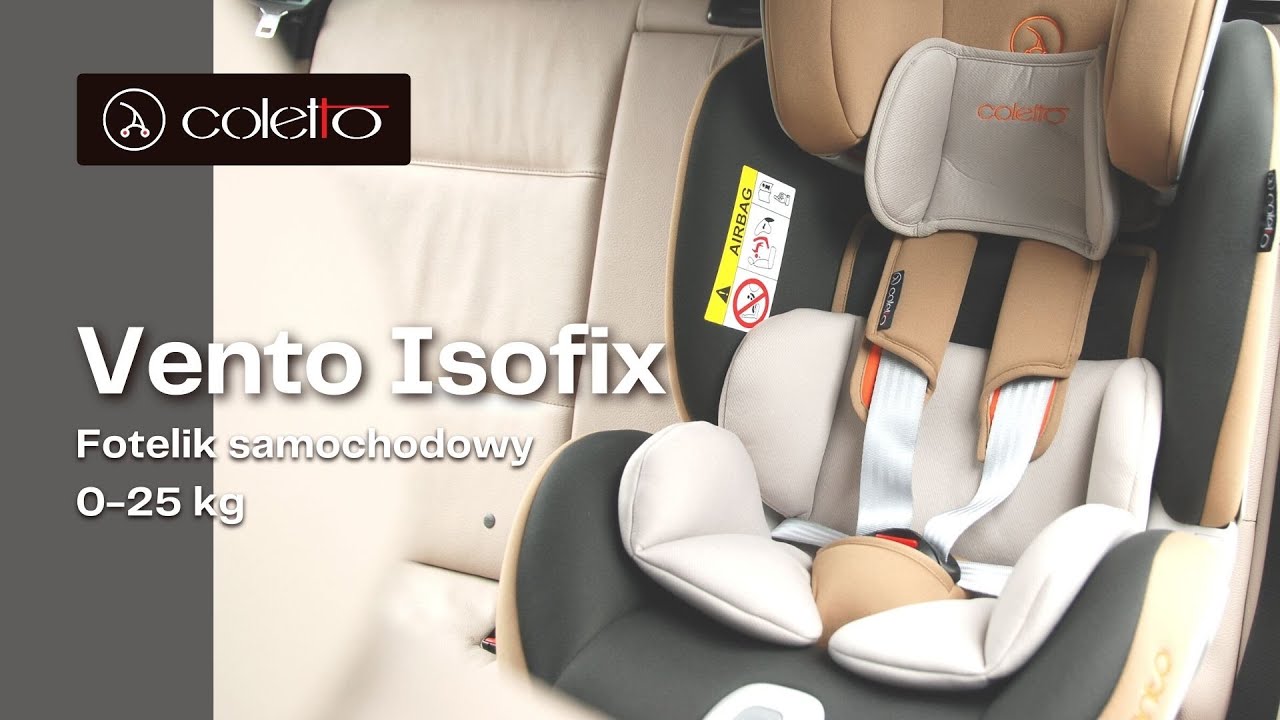 VENTO ISOFIX | Instrukcja obsługi i montaż | Coletto
