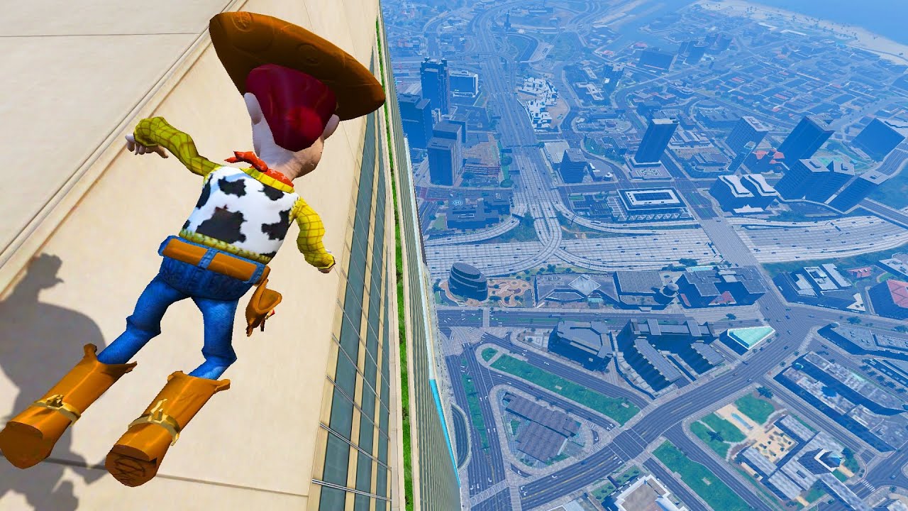 GTA 5 Epic Ragdolls/WOODY from Toy Story 4K Compilation #4 (GTA 5, Fails, Funny Moments)