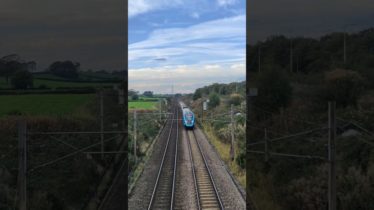 397009 speeds towards Preston