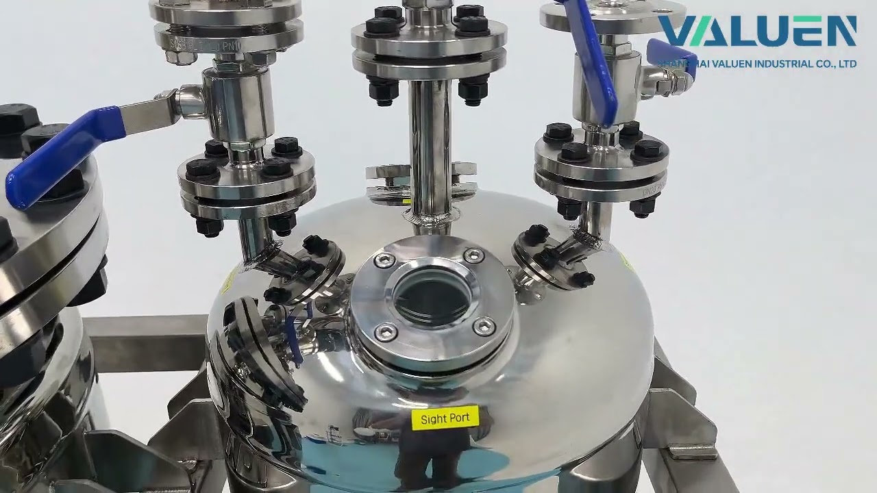 100L Jacketed Stainless Steel High-Pressure Reactor