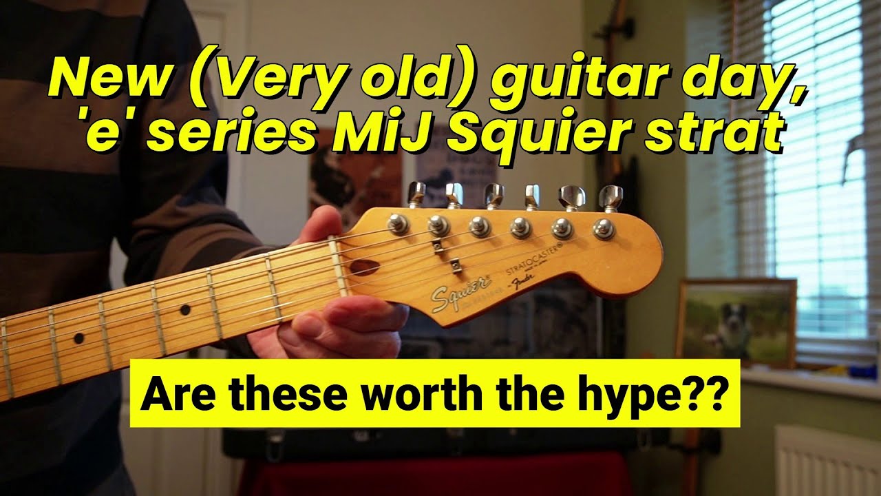 Squier MiJ 'E' Series Stratocaster bargain or ??