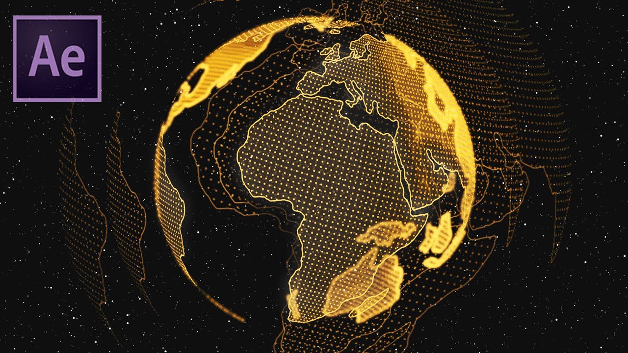 Como fazer GLOBO 3D digital no AFTER EFFECTS