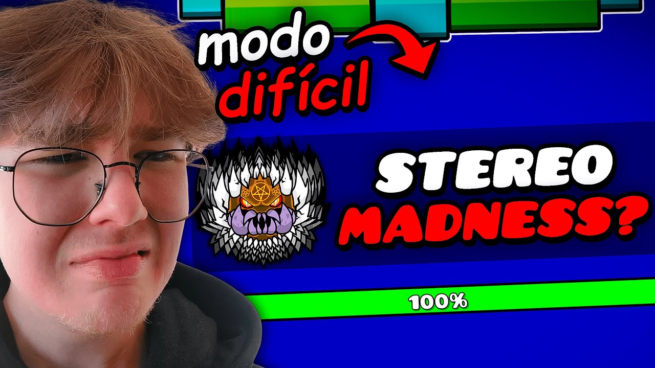 Zerei o MODO DIF&Iacute;CIL do Geometry Dash!
