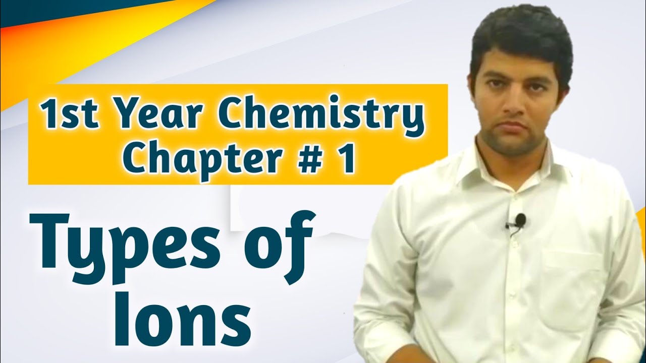 Types of Ion in Urdu/Hindi || 11th Class Chemistry || FSc part 1- Chapter 1
