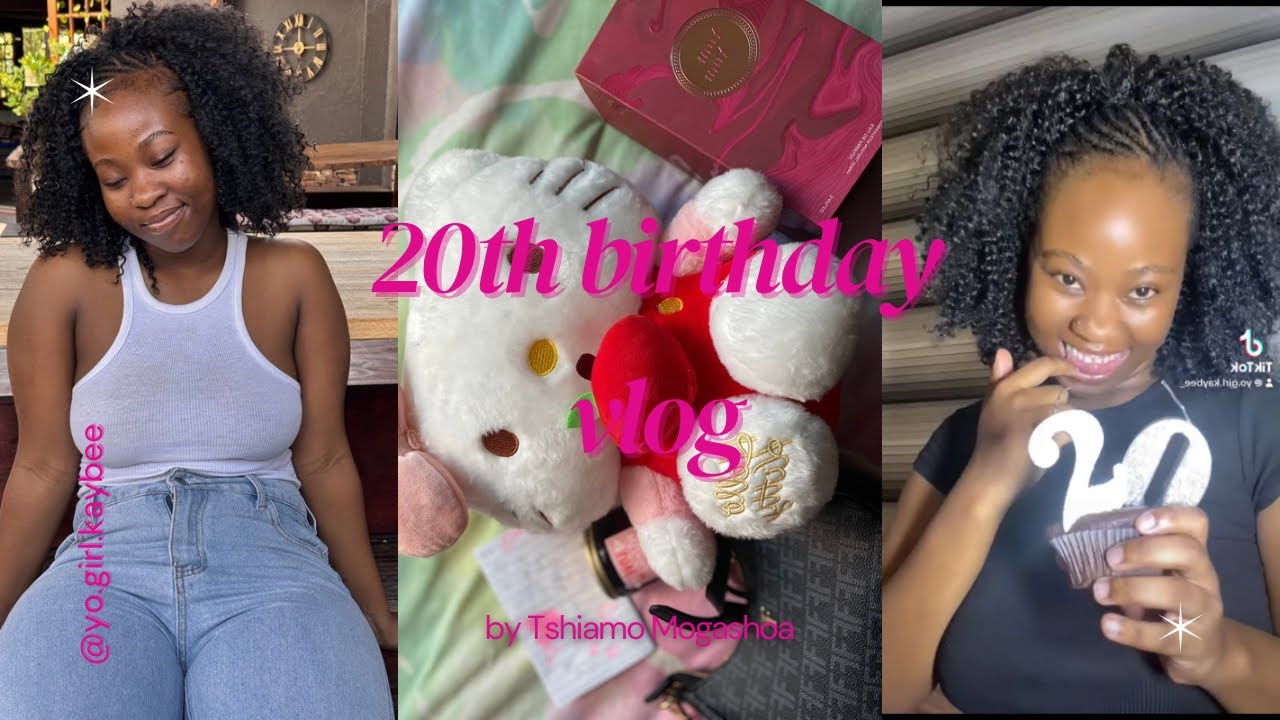 20th birthday vlog| maintenance, new piercing, gift haul
