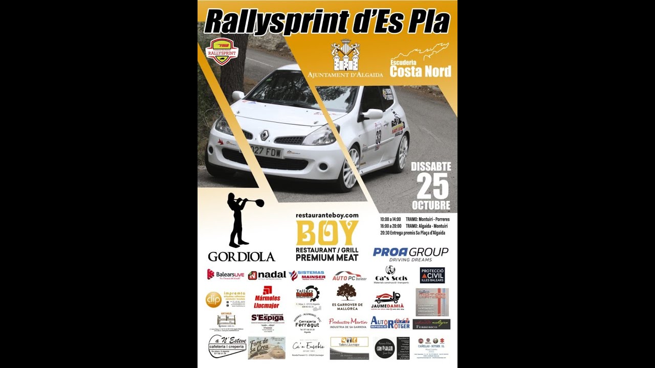 RallyeSprint d'es Pla 2025 - Tramo Algaida Montuiri