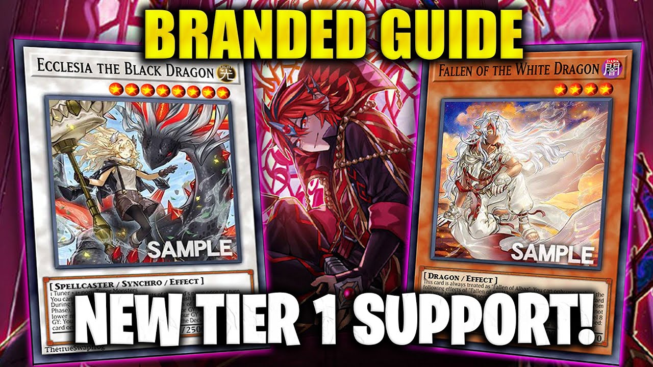 MUST KNOW New Branded Support Combos & Deck Profile (TIER 1) Yu-Gi-Oh! | Burst Protocol