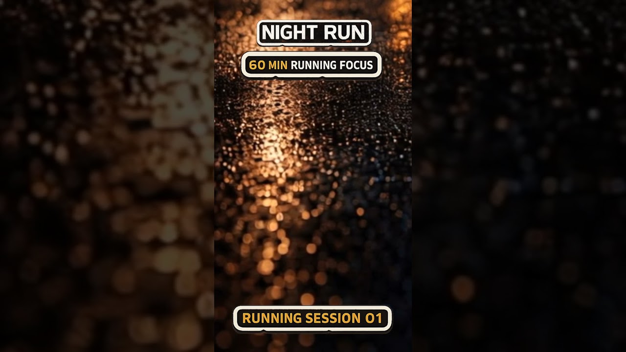 Night Run | Running Session 01 | Focused Pace | Short #01