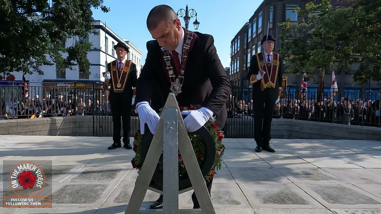 Apprentice Boys Wreath laying Service @Relief of Derry celebration 10/08/2024
