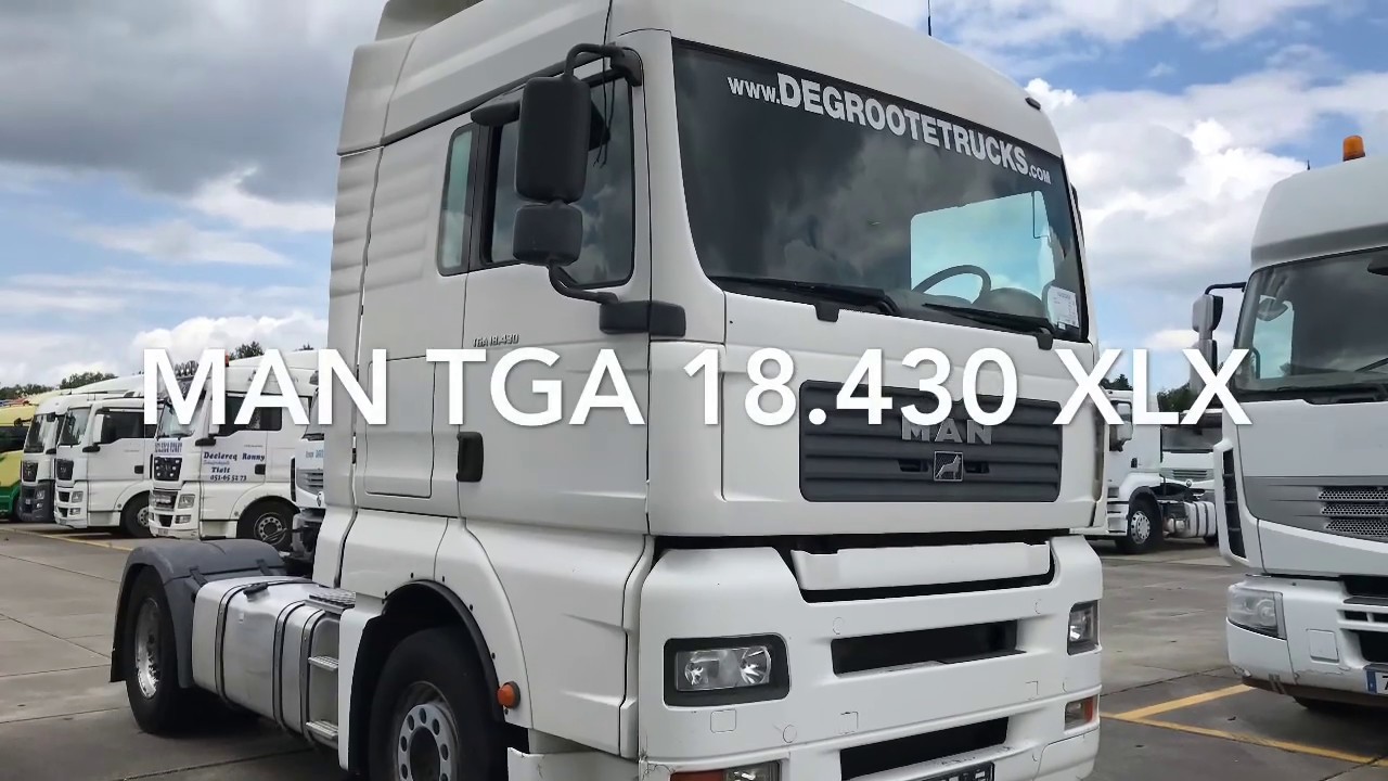 Degroote Trucks: MAN TGA 18.430 XLX for sale