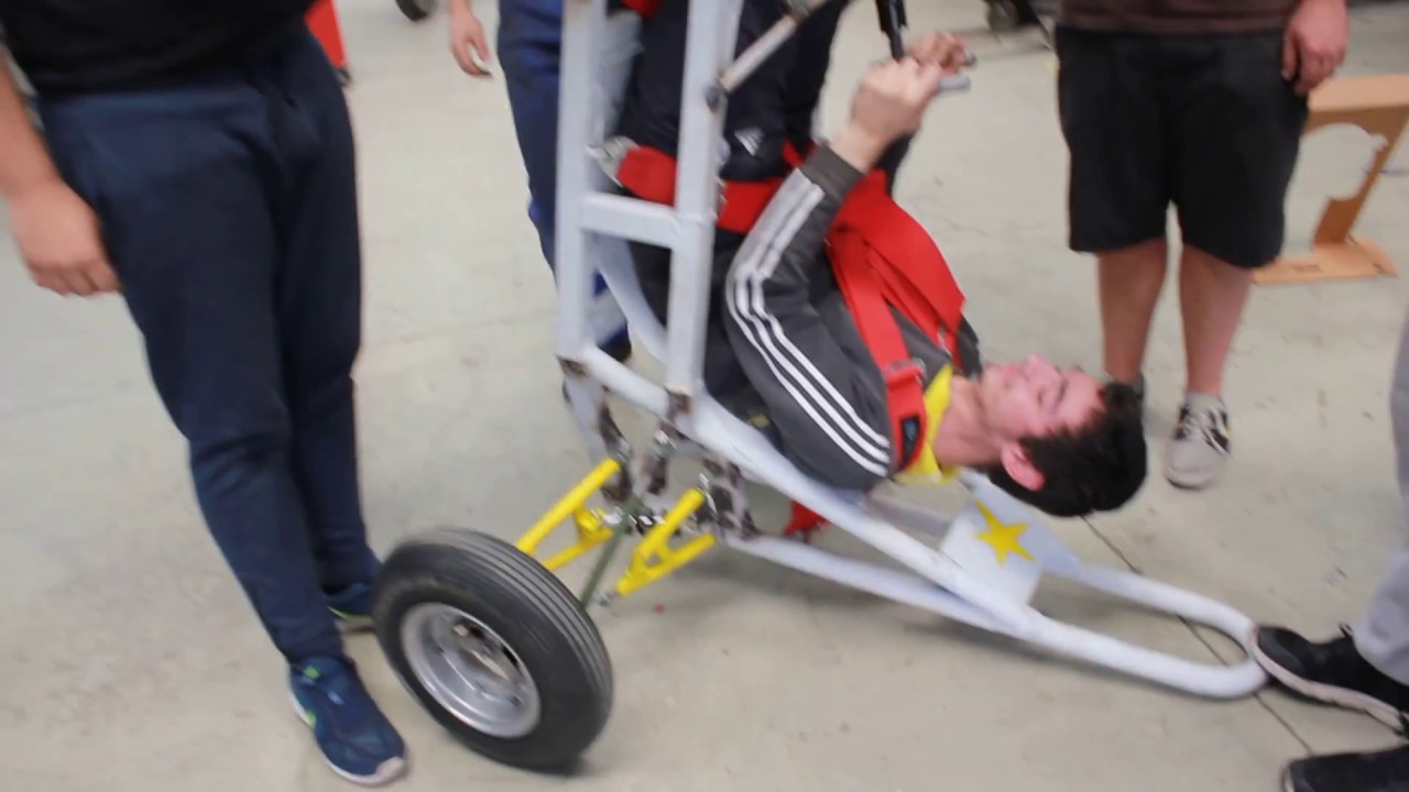 Prueba de vuelco vertical carrilana - Salle Racing Sport