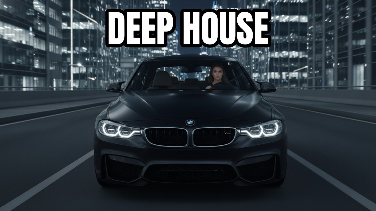 Luxury BMW M Night Drive | Corporate City Lights | Deep House Lifestyle
