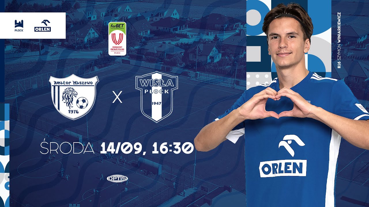 forBET Okręgowy Puchar Polski | Amator Maszewo - Wisła II Płock