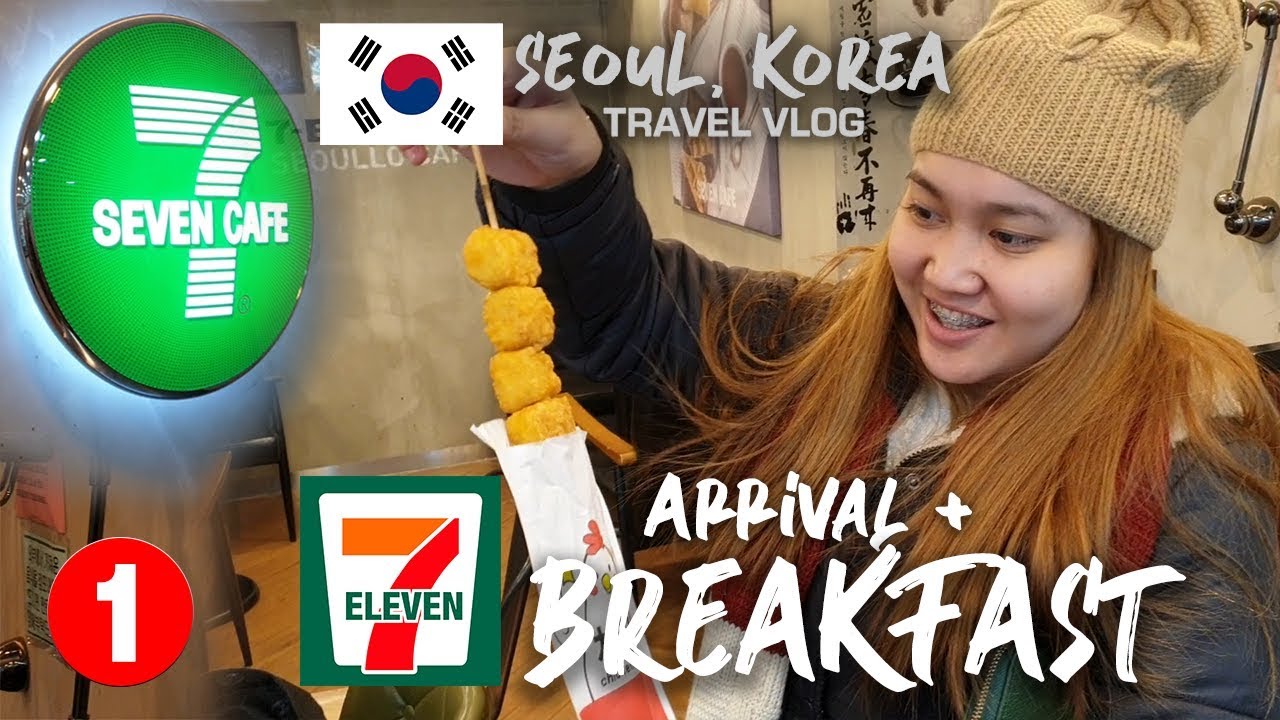 Arrival at Incheon Airport + 7 Eleven Breakfast! | 🇰🇷 Seoul, Korea Travel Vlog 1 | KimochiGuys