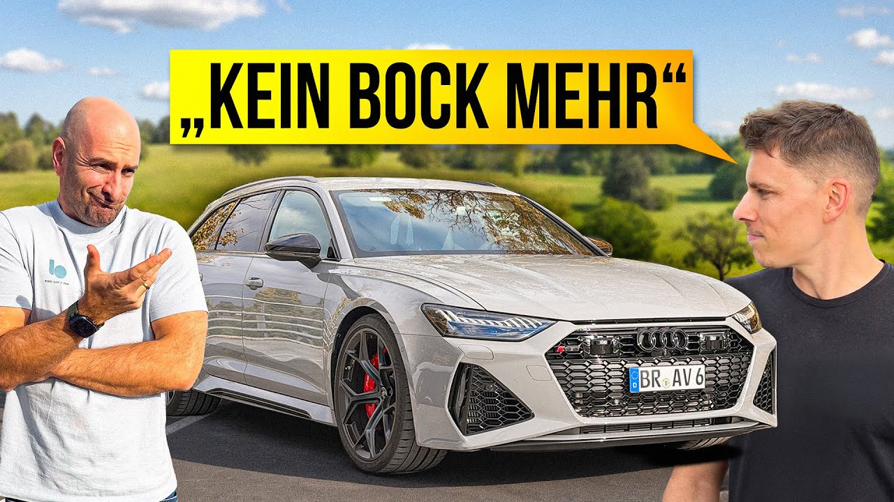 Vom Elektroauto ZUR&Uuml;CK zum Audi RS6 &ndash; Der GRUND ist wirklich ABSURD!