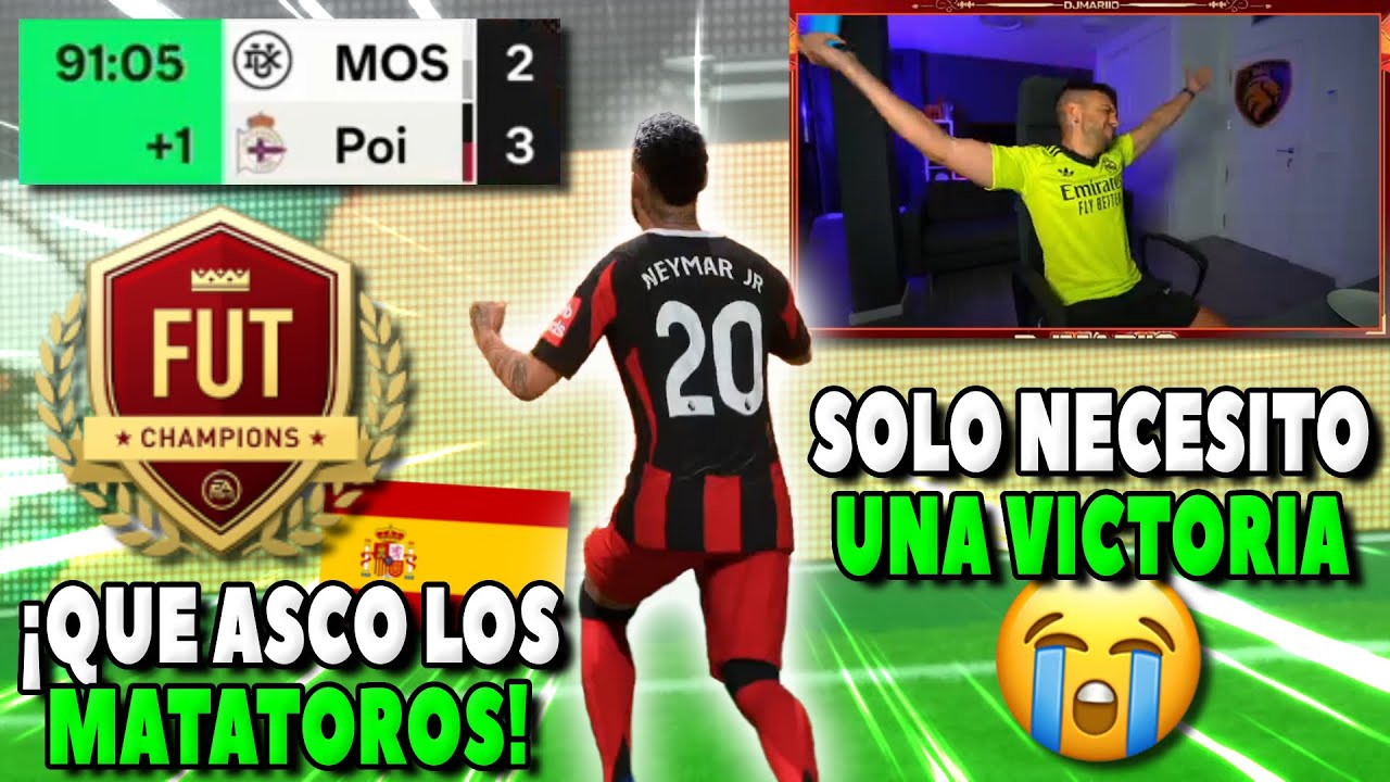 DERROTA en los ÚLTIMOS MINUTOS CONTRA un MATATOROS | DjMaRiiO Lloros y Enfados FC 25