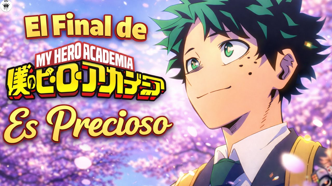 EL FINAL DE MY HERO ACADEMIA ES PRECIOSO