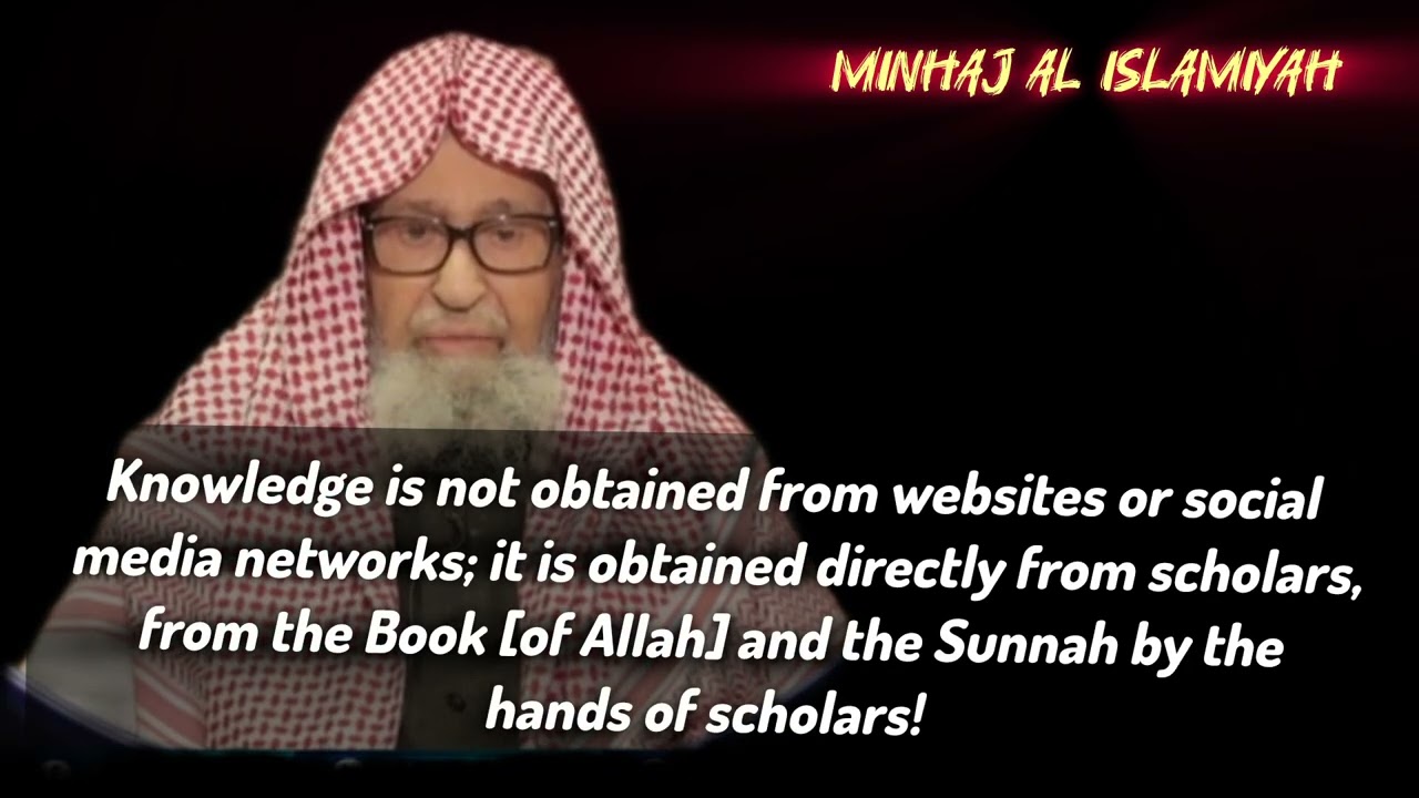 Shaykh Fawzan Advice For Social Media Users & Platforms