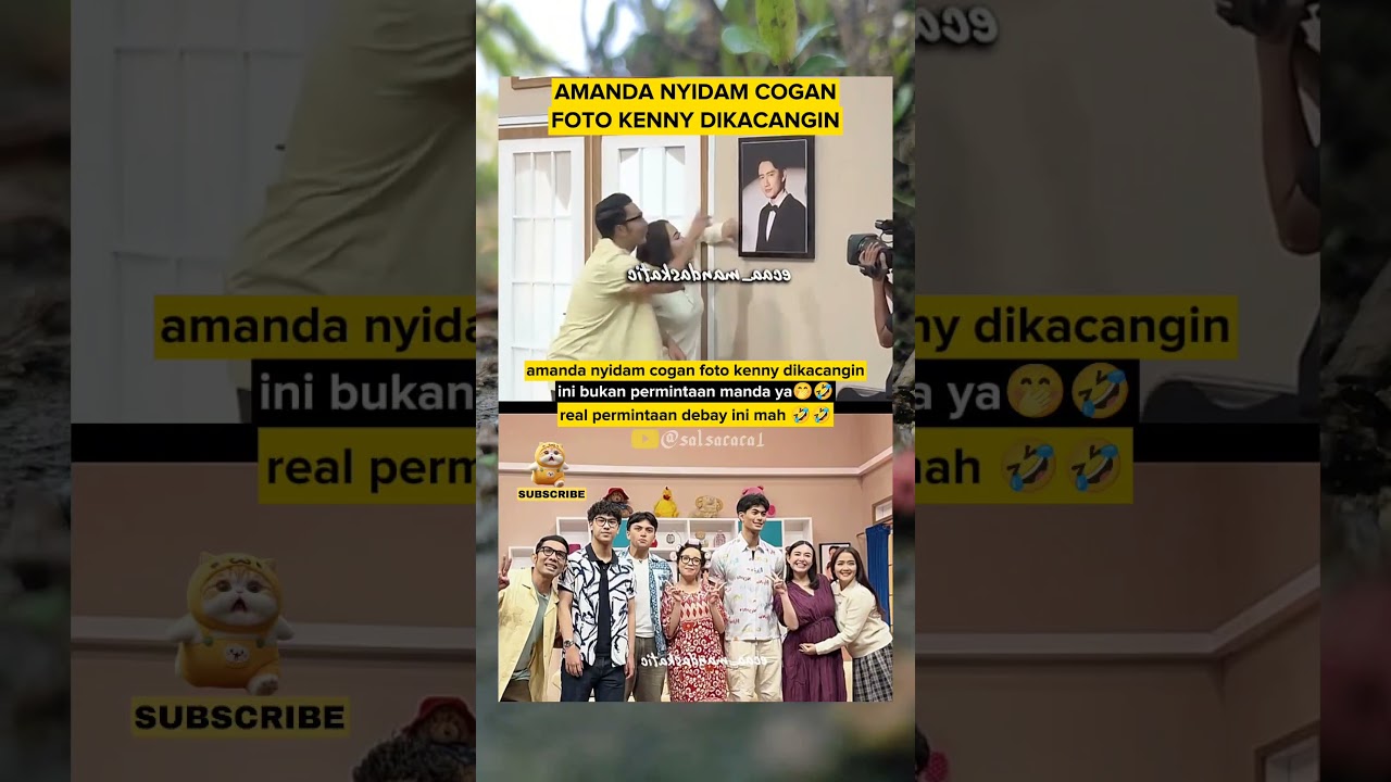 amanda nyidam cogan kenny dikacangin 🤣 