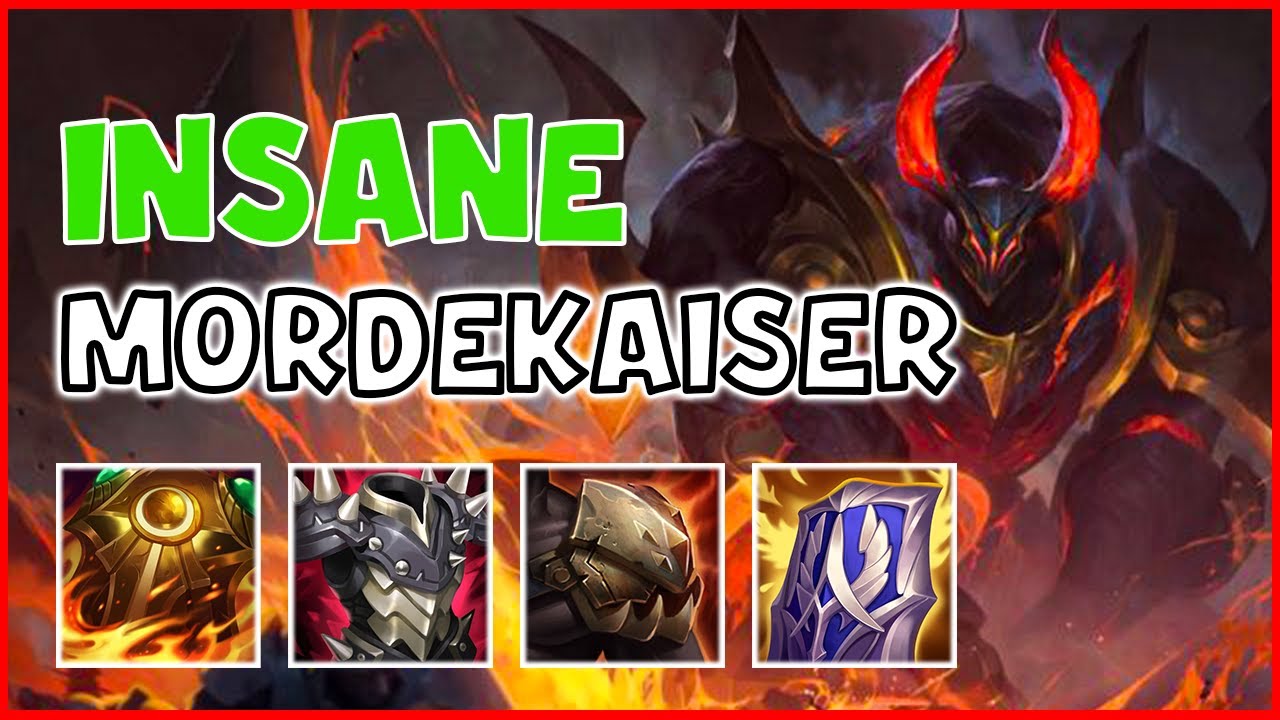 MORDEKAISER TOP LANE IS AN INSANE CARRY - MORDEKAISER S12 League of Legends