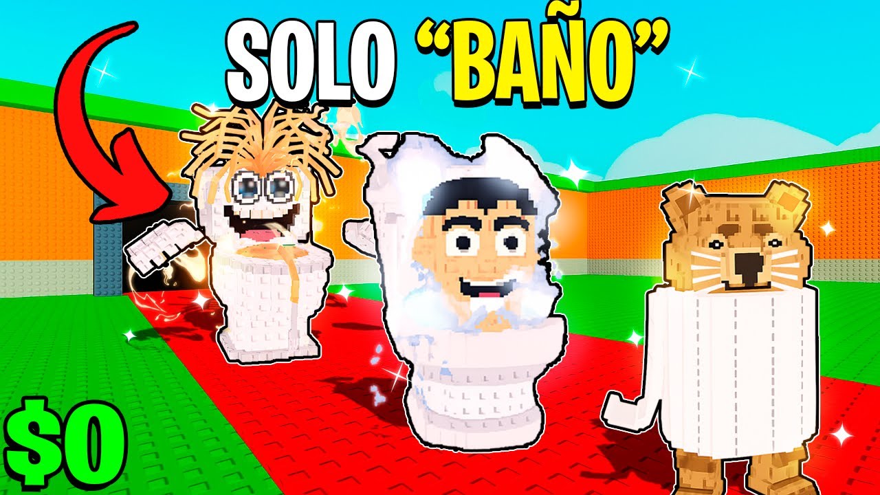 🚽 DE 0 a $100 Trillones PERO *SOLO CON BRAINROTS DE BA&Ntilde;O*