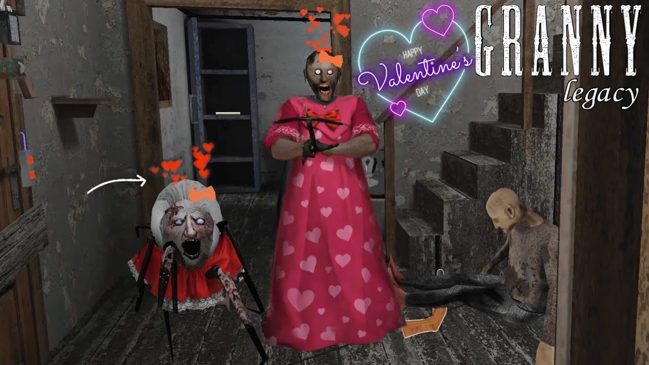 New Valentine Season in Granny Legacy V1.7.6 New Update