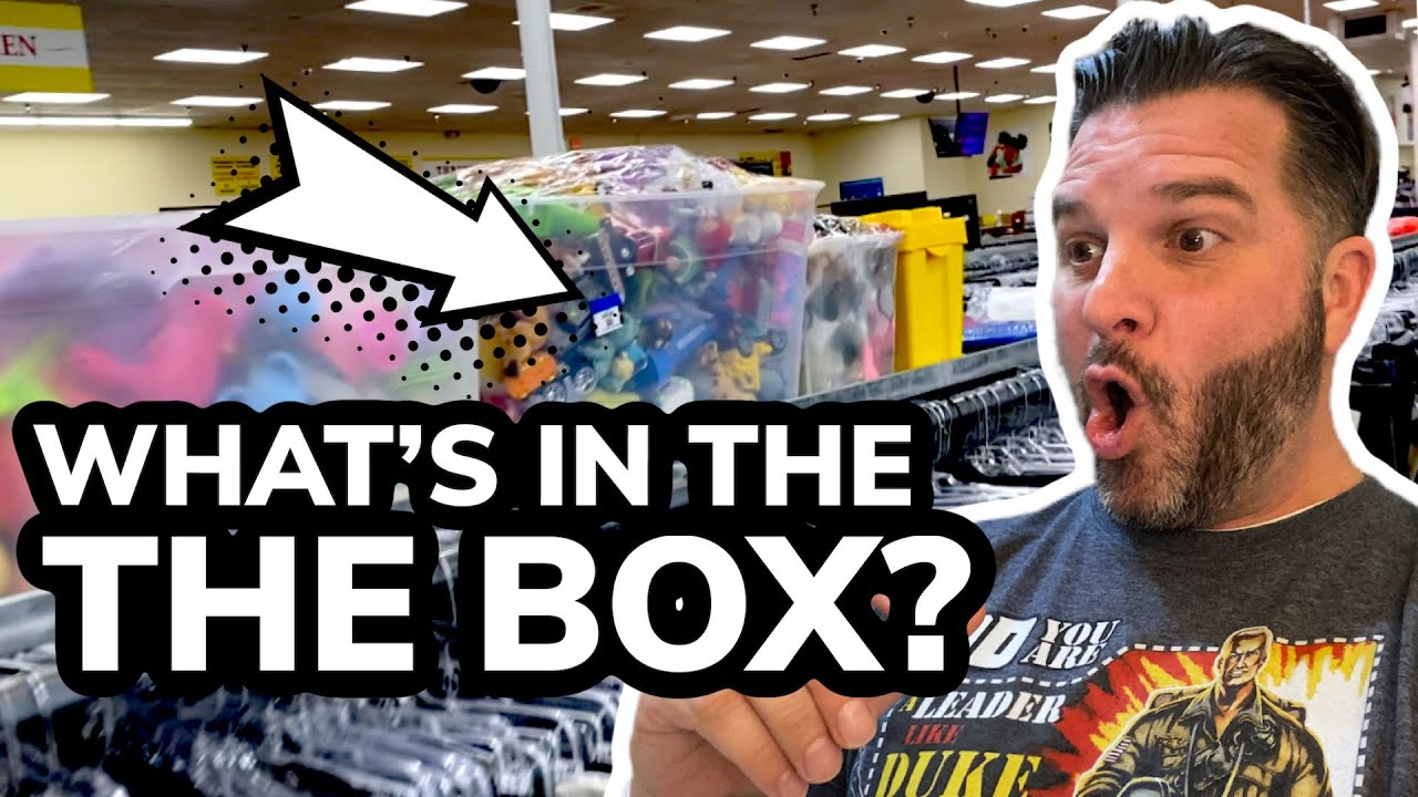 5 Thrift Store Friday! What’s In The Box? #toyhunt #thrifting