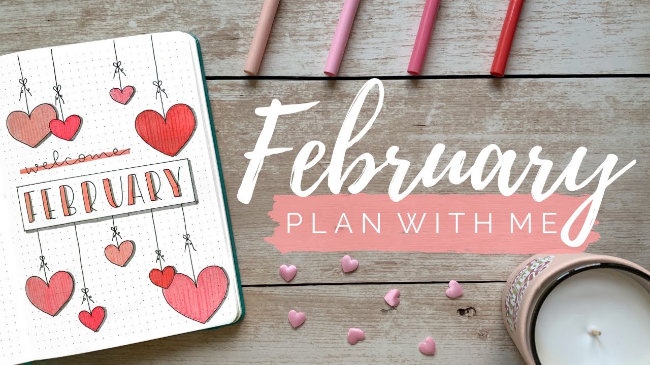 February 2019 Bullet Journal Setup | Plan With Me | BUJOANDCOOKIES