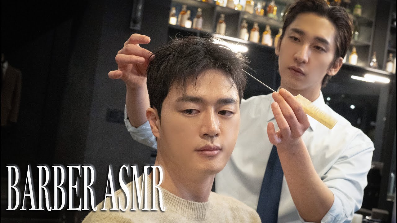 💈 ASMR 바버샵 체험🎧 드롭컷 스타일링 완벽한 힐링 사운드로 진정한 편안함! l The Reve hair X Relax Han