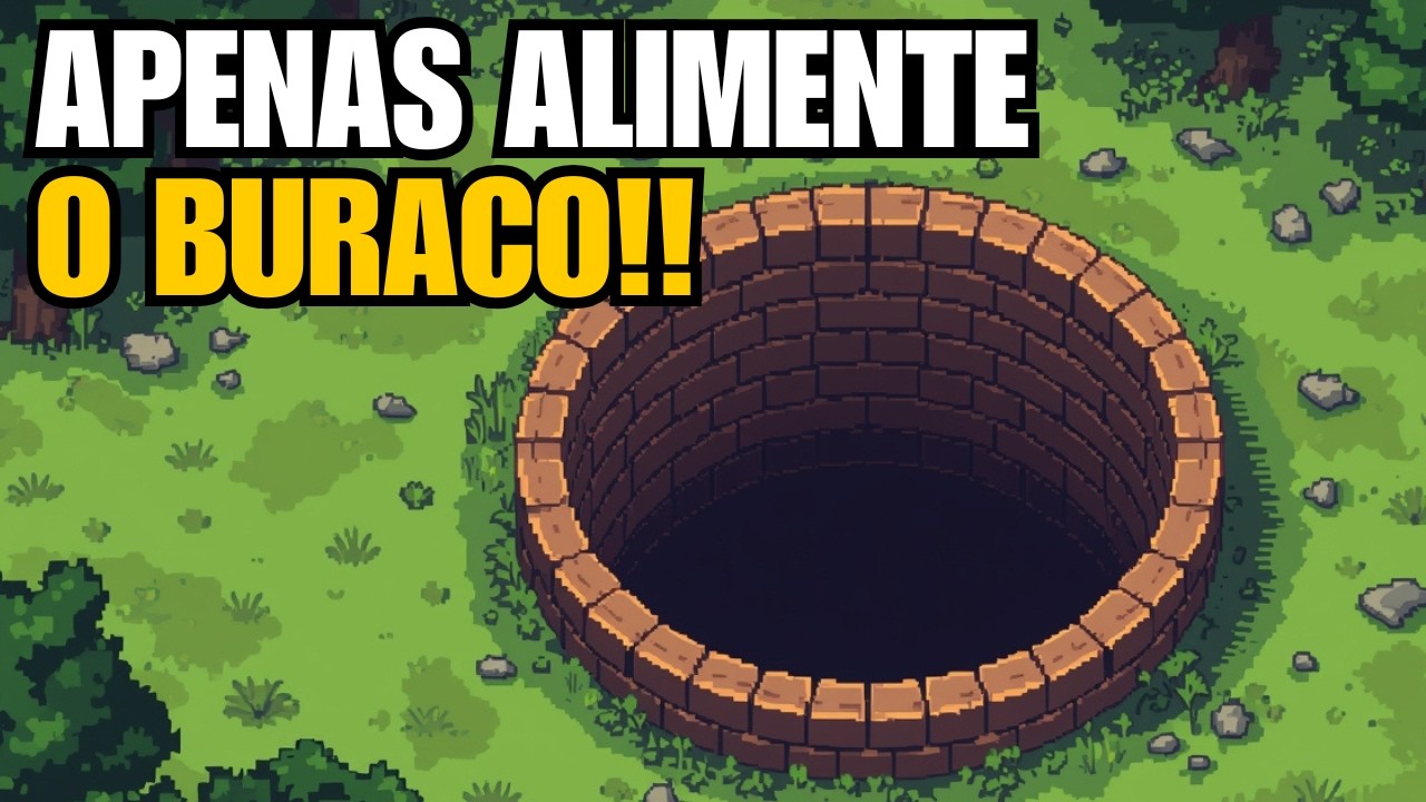 Esse Jogo Incremental 3D Sobre um BURACO é BIZARRAMENTE BOM! | Berry Bury Berry