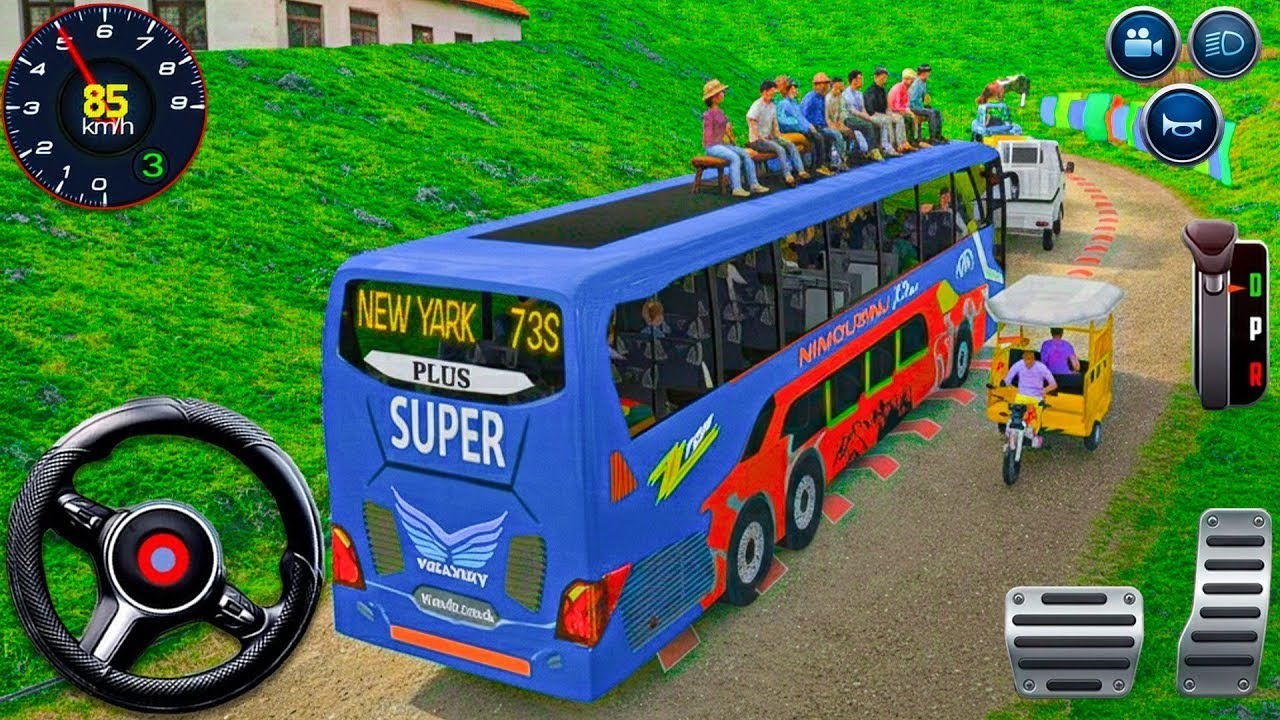 Bus Simulator 3D Game | City Bus & Highway Driving | Android Gameplay 2026