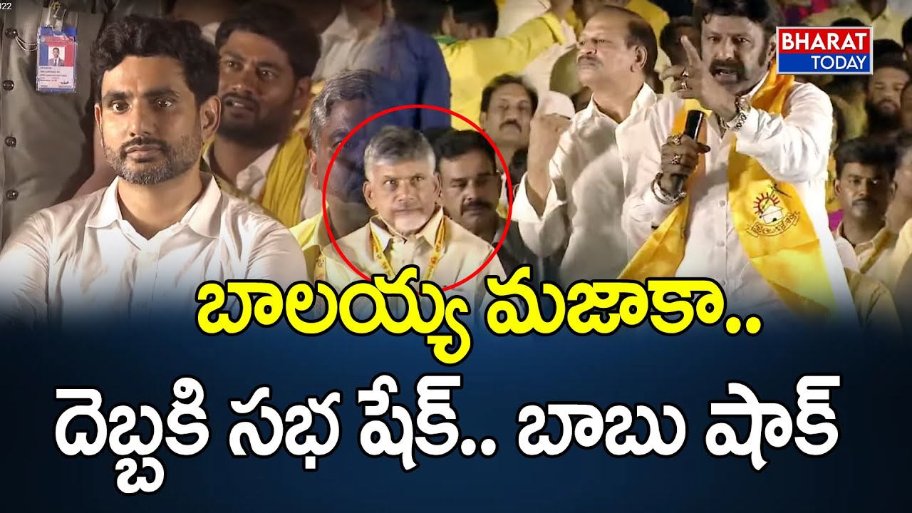 Nandamuri Balakrishna Powerful Speech At Mahanadu 2022 | Bharat Today