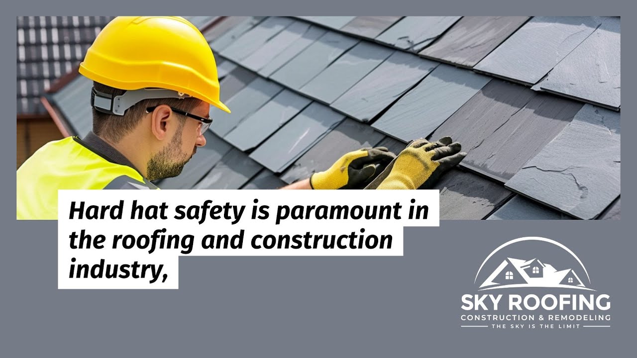 Hard Hat - Sky Roofing Construction & Remodeling - Call (210) 942-9797