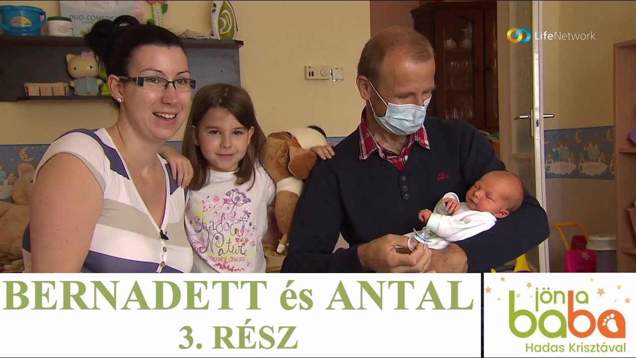 Az apa új életet kapott, az anya új életet adott - Bernadett és Antal igaz története 3.